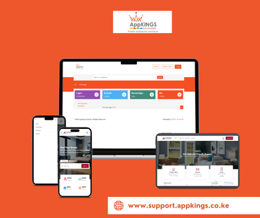 Screenshot of Appkings Support Portal