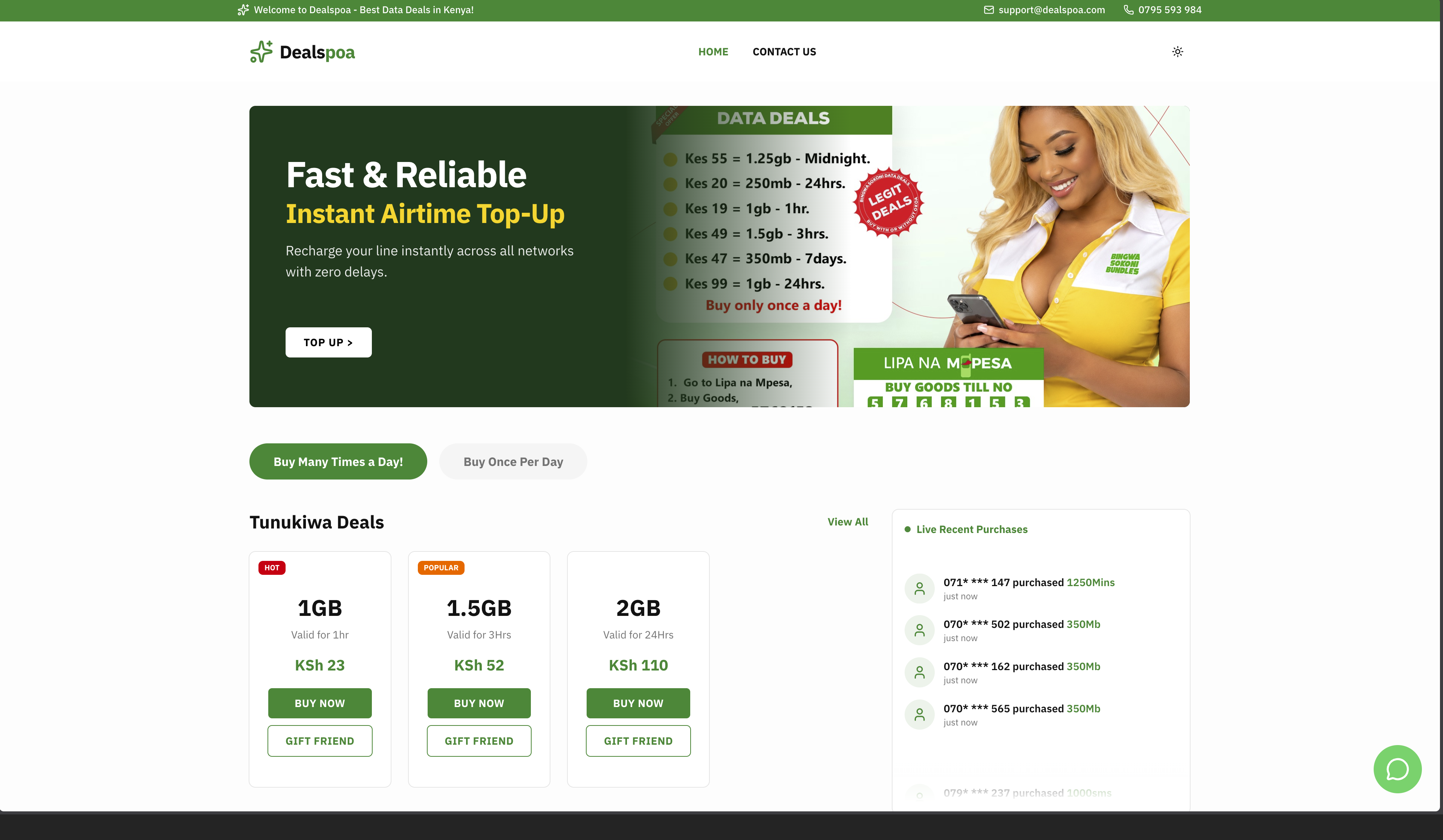Screenshot of DealsPoa